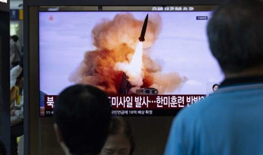 Sigue la tensión: Corea del Norte lanza un misil balístico hacia el mar de Japón tras críticas a Tokio