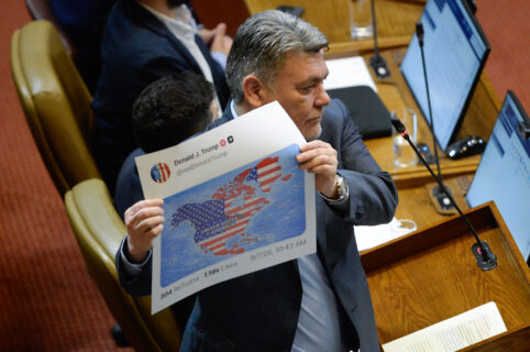 Nelson Venegas (PS) tras interpelación al canciller Pérez Mackenna: “Tengo la sensación de que no contestó con la veracidad que corresponde”