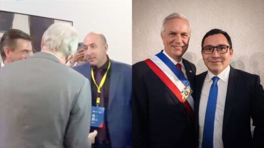 Revelan el currículum del principal socio de Fernando Cerimedo en Chile: Fue invitado a La Moneda el día que asumió el Presidente Kast