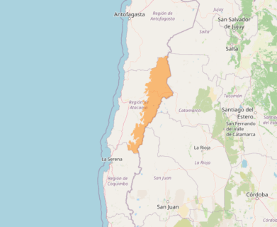 Meteorología emite alerta por viento moderado a fuerte en Atacama con posibilidad de ventisca: ¿Cuándo será?/Mapa DMC