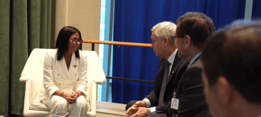 Presidente Kast tras reunirse con Delcy Rodríguez en Nueva York: “Lo que buscamos es que Venezuela se recupere”