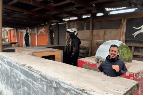“Se acabaron las carreras de perros”: Alcalde Vodanovic clausura y demuele canódromo en Maipú