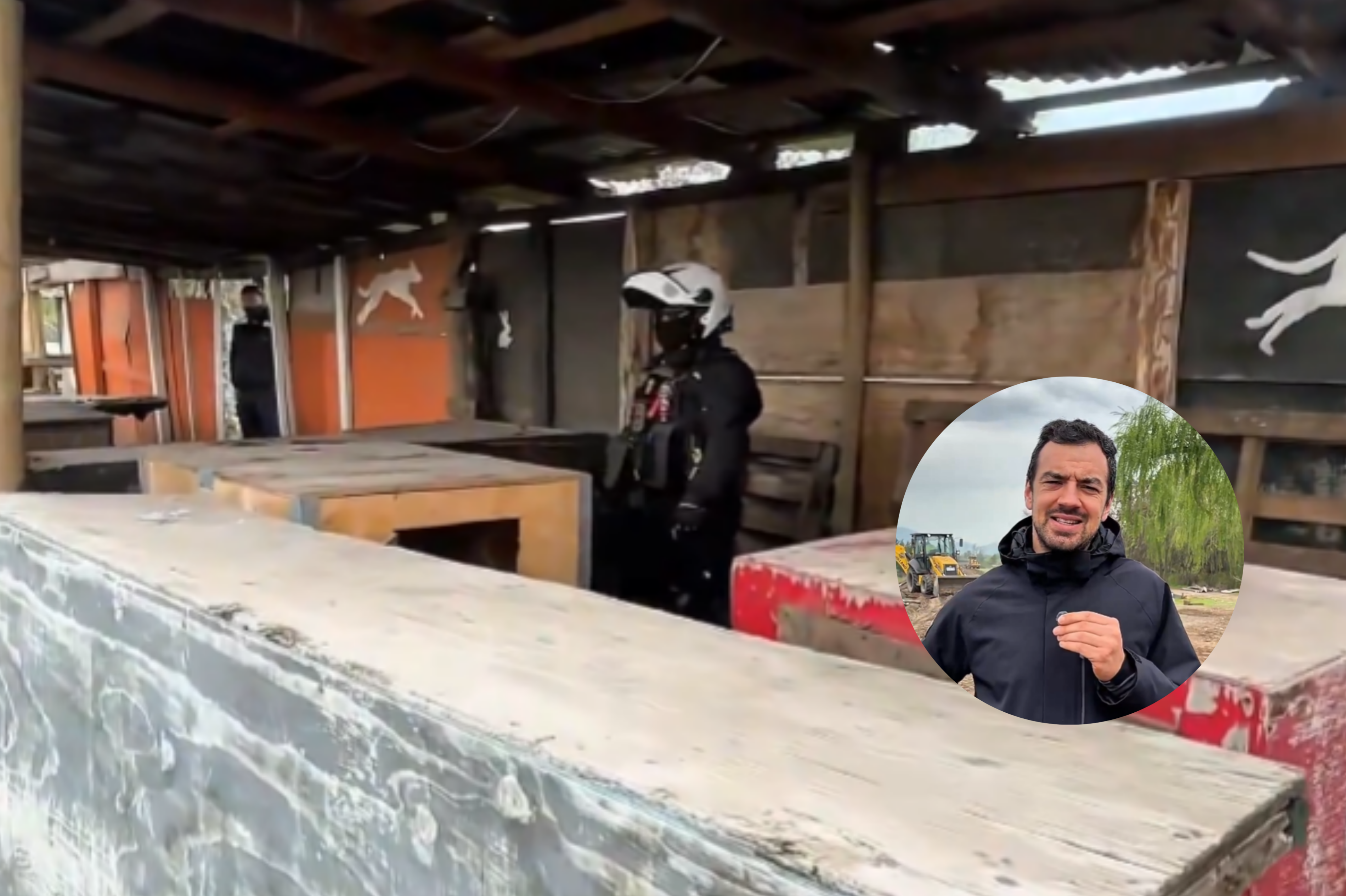 “Se acabaron las carreras de perros”: Alcalde Vodanovic clausura y demuele canódromo en Maipú
