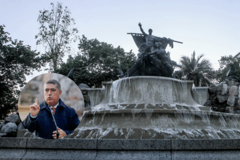 Alcalde Desbordes defiende instalación de reja en Fuente Alemana: “El vandalismo es mucho y lo más grave es el robo de bronce”