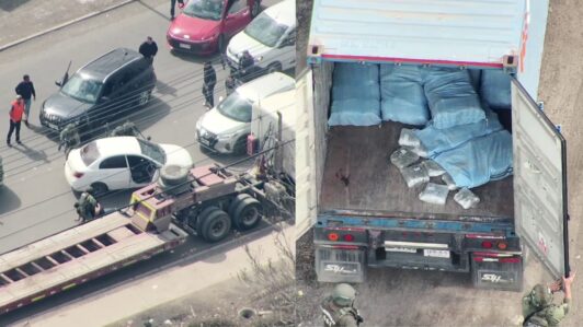 Operativo permitió incautar más de 1,6 toneladas de marihuana que era trasladada a la RM: Hay cuatro detenidos