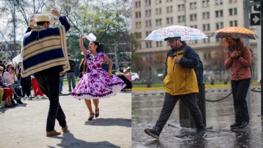 ¿Habrá lluvia este 18 de septiembre?: El pronóstico meteorológico para Santiago y regiones en Fiestas Patrias