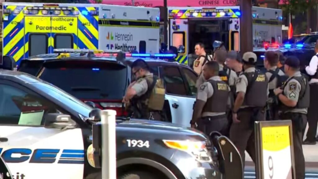 Estados Unidos: Tiroteo en el centro de Minneapolis deja un fallecido y varios heridos, entre ellos dos policías
