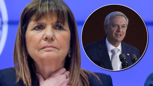 “Pertenece en su totalidad a Chile”: Bullrich pide disculpas a Kast por dichos sobre el Estrecho de Magallanes y aclara que lo 