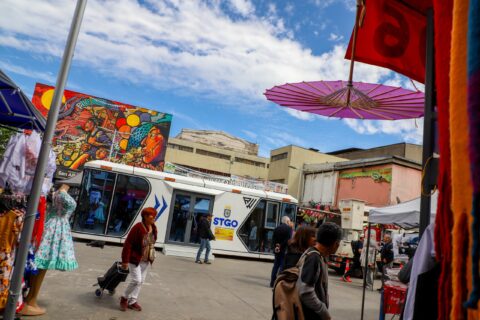 Santiago inaugura módulos de seguridad en puntos estratégicos de Meiggs y Plaza de Armas/Municipalidad de Santiago