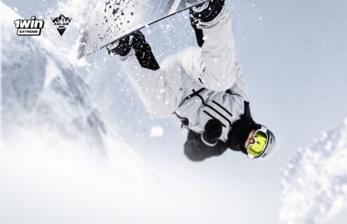 1win Rail Jam organiza un desafío de freestyle con un avión en La Parva