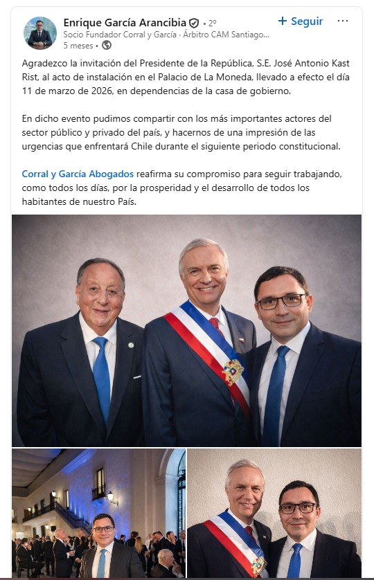 Revelan el currículum del principal socio de Fernando Cerimedo en Chile: Fue invitado a La Moneda el día que asumió el Presidente Kast