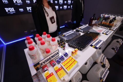 Detienen a bioquímico por fabricación y distribución de drogas en Valparaíso/PDI