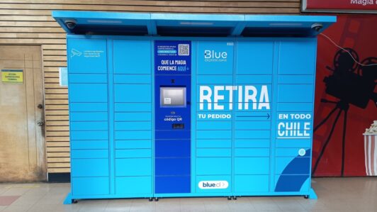 Por primera vez en un terminal de buses: Blue Express instala locker inteligente en Valdivia para retiro de envíos