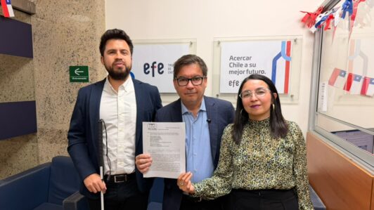 Tren Santiago-Melipilla: Diputados de oposición ofician a EFE por postergación del tramo Lo Errázuriz-Alameda