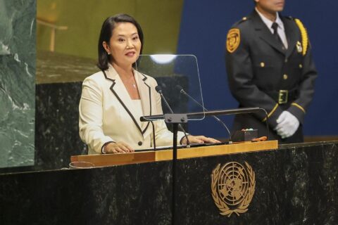 Keiko Fujimori dice que Perú se unió al Escudo de las Américas por su “compromiso” con el combate al crimen