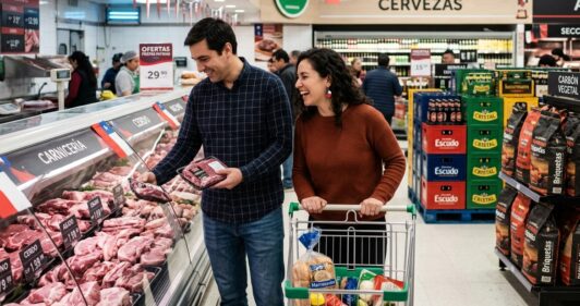 Carbón, hielo, cerveza y pisco lideran el ritmo de compra antes del 18 de septiembre