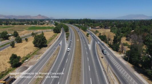 Sacyr se impone en la licitación de la Ruta 57 Santiago-Colina-Los Andes por más de US$ 1.000 millones