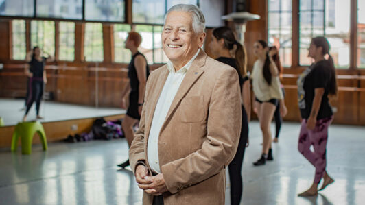 Muere a los 92 años Sergio Valero, reconocido profesor y pionero de la danza y el baile en Chile
