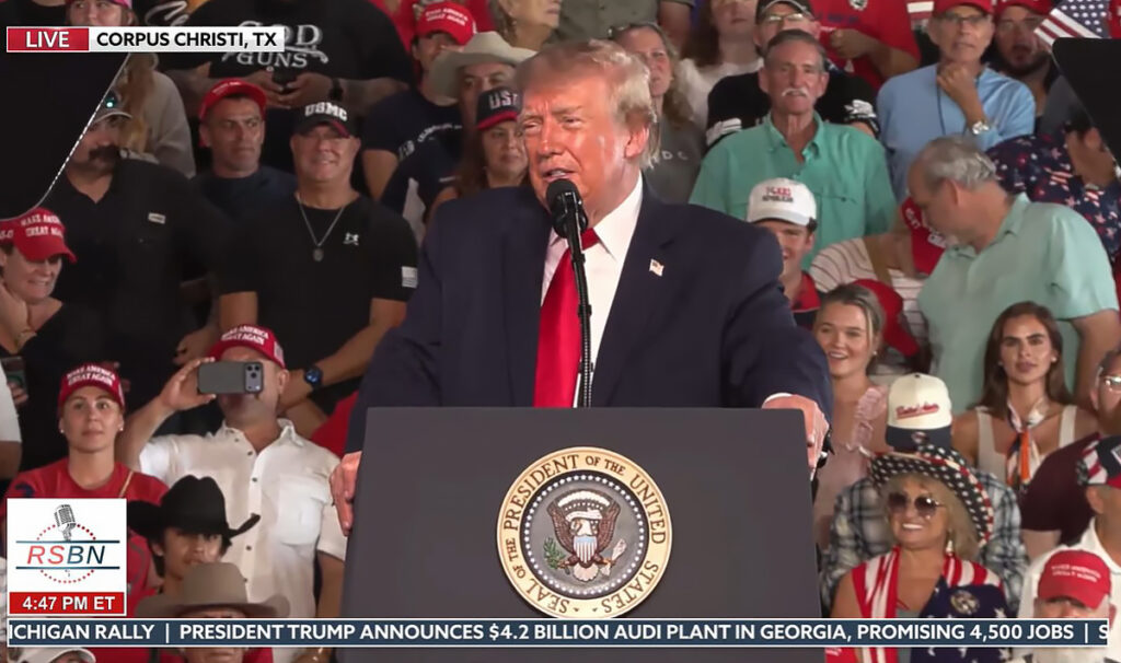 Trump dice que Venezuela debería ser un estado de Estados Unidos y tener gobernador en lugar de presidente