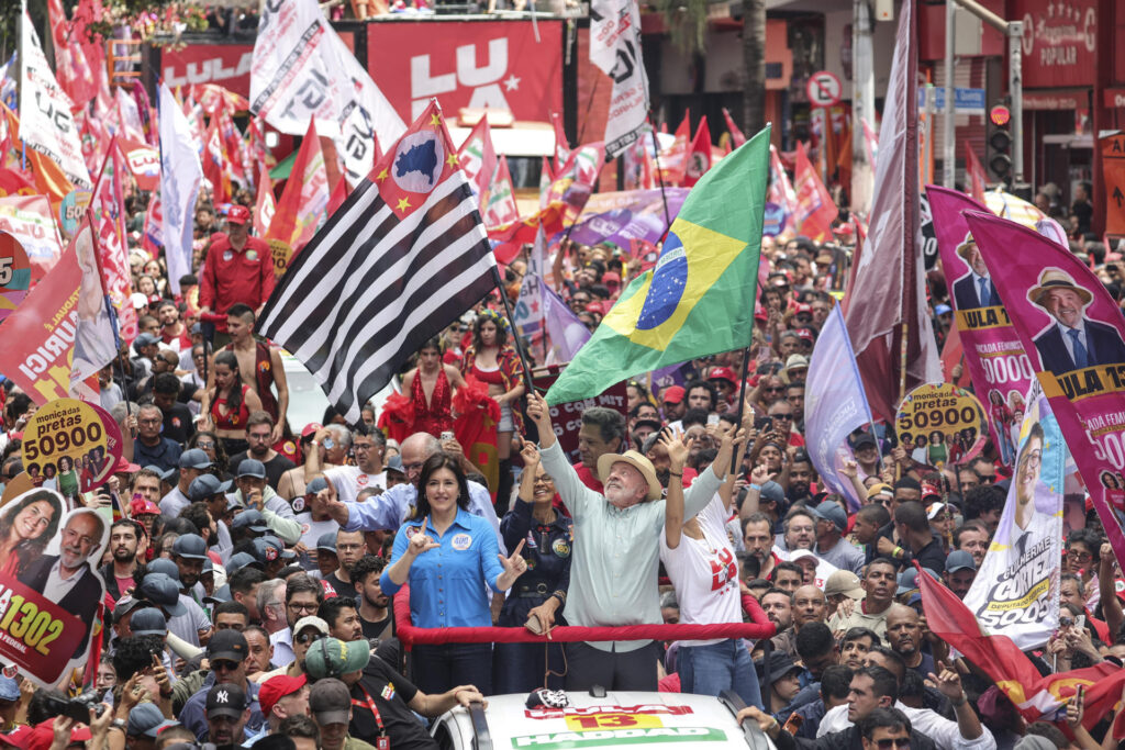 Elecciones 2026: Lula da Silva cierra su campaña en São Paulo ante una multitud