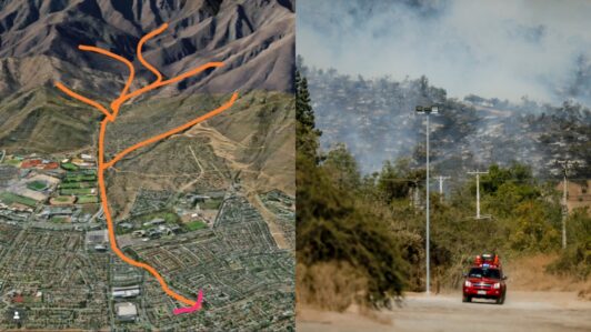 El rol que tuvo el incendio forestal de enero en el aluvión que afectó a Las Condes: Experto explica cómo las laderas quedaron expuestas a la erosión