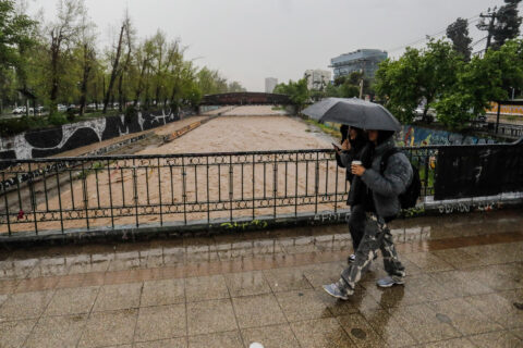 Lluvias intensas en la zona central: DMC advierte que caerán hasta 60 milímetros este miércoles