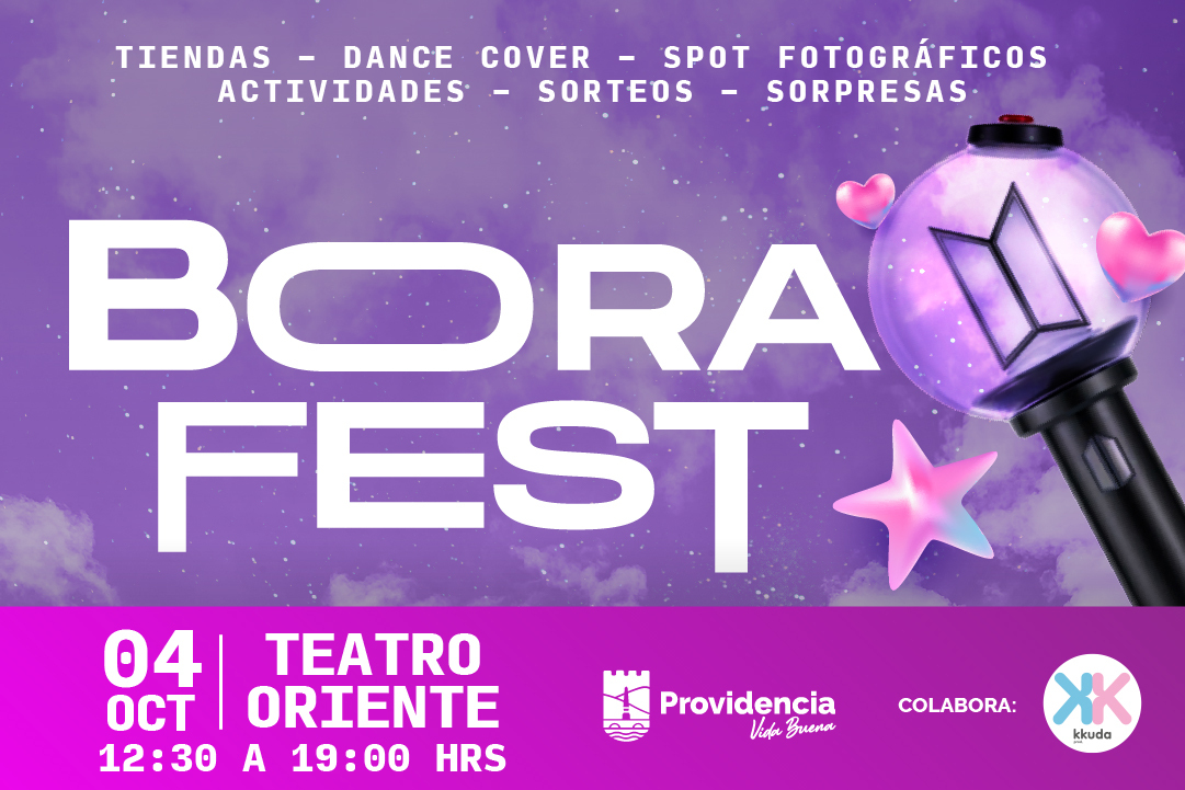 Bora Fest: Providencia prepara una jornada K-Pop en la previa del regreso de BTS a Chile