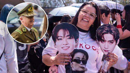 Carabineros elogia comportamiento de ARMY tras concierto de BTS: 