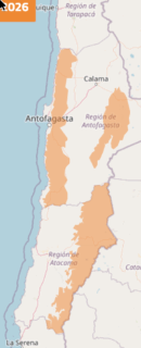 Alerta por vientos/Mapa DMC