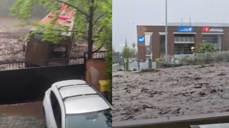 Aluvión en Las Condes: Gobierno coordina maquinaria y despliegue en terreno tras desborde del Canal San Carlos
