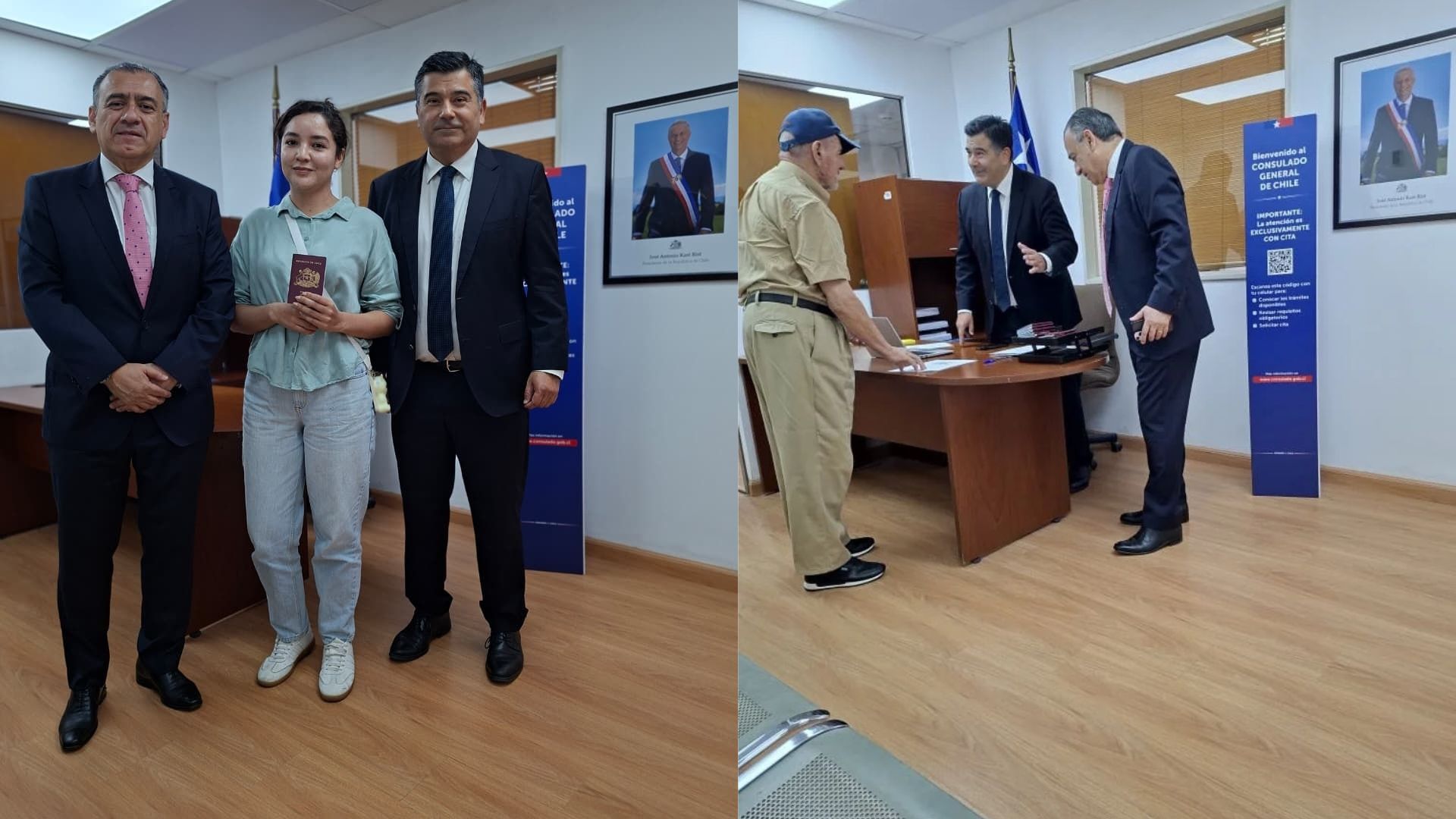 Consulados de Chile en Venezuela reanudaron sus operaciones: Se entregaron los primeros pasaportes y cédulas de identidad