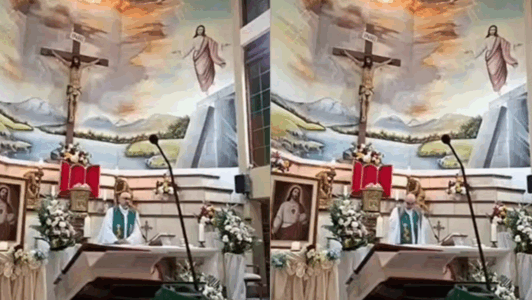Tragedia en Guayaquil: Sacerdote murió tras ser golpeado por una cruz de madera durante misa que era transmitida en vivo