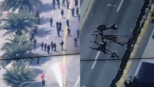 Conmemoración del 18-O: Reportan desmanes en marcha no autorizada en el centro de Santiago