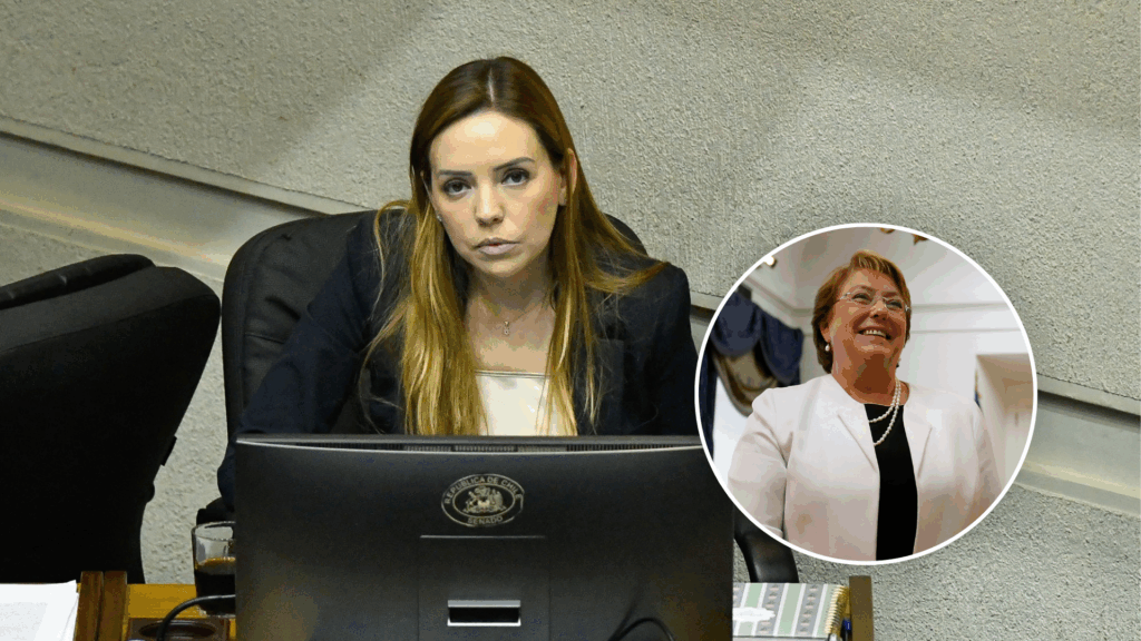 "Siguen reciclando los mismos liderazgos de siempre": Senadora Camila Flores (RN) en contra de eventual nueva candidatura de Michelle Bachelet