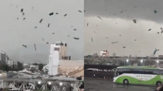 Tornado en Estación Central: DMC señala de forma preliminar que sería categoría EF0