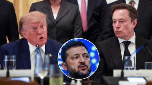Trump niega que Estados Unidos o Elon Musk hayan restringido el uso de Starlink para las tropas ucranianas