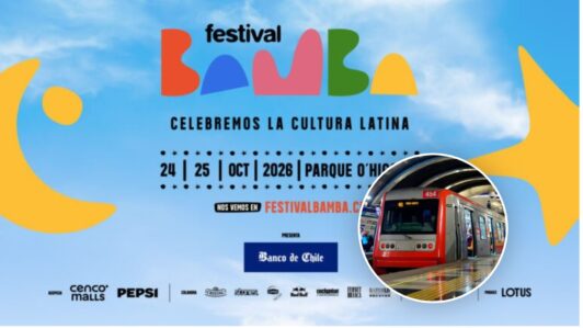Festival Bamba 2026 en Parque O'Higgins: Metro anuncia extensión horaria este fin de semana