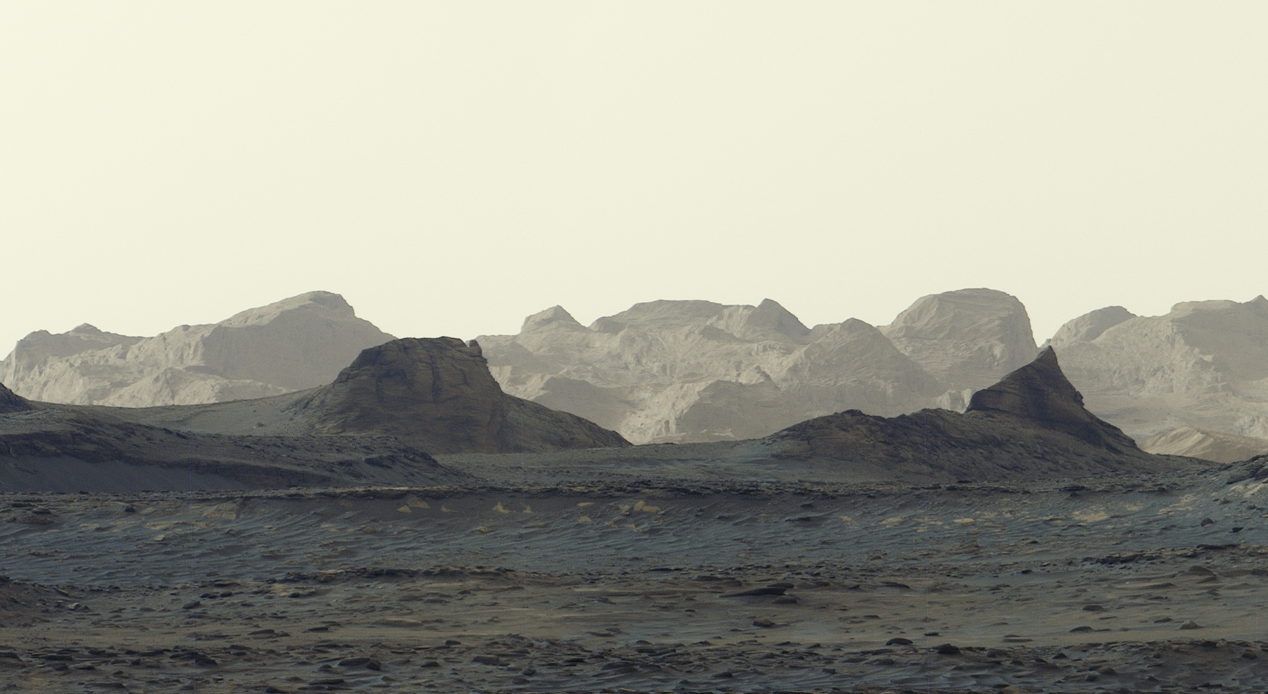 NASA difunde inédita panorámica del amanecer marciano captada por Curiosity