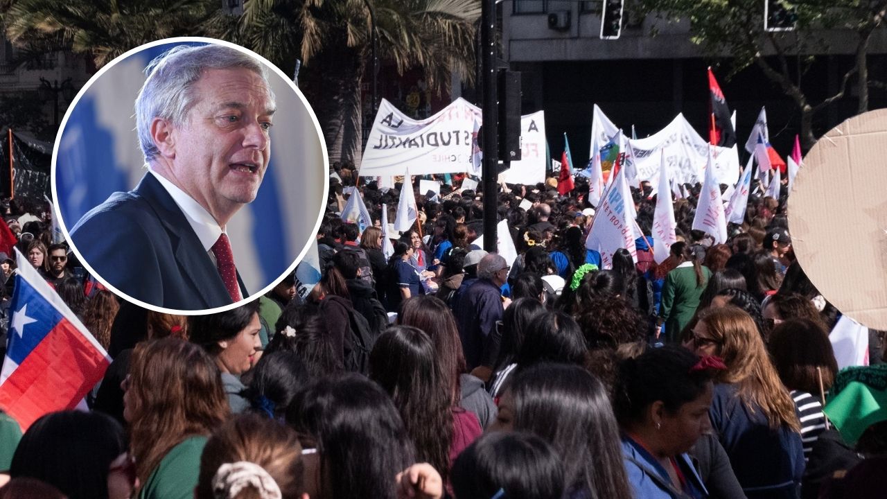 Kast tras agresión a estudiantes de derecha de la UC en marcha estudiantil: "Cuando uno se manifiesta tiene que respetar al que piensa distinto"