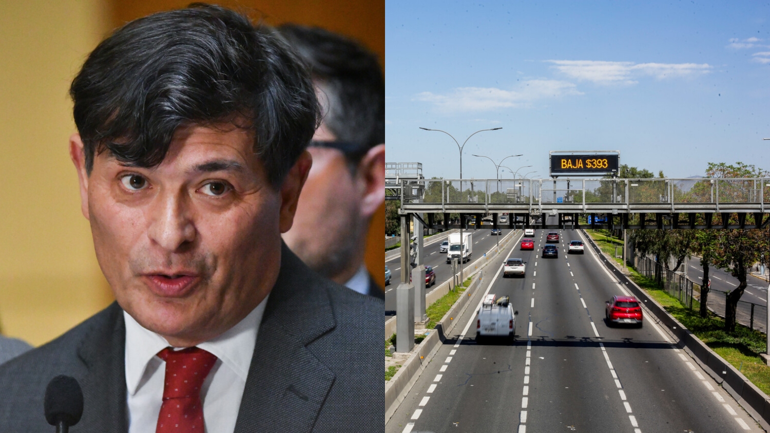 "Muy mal negocio para Chile, pero muy buen negocio para las concesionarias": Parisi fustiga rebaja en tarifa de TAG en Autopista Central anunciada por el Presidente Kast