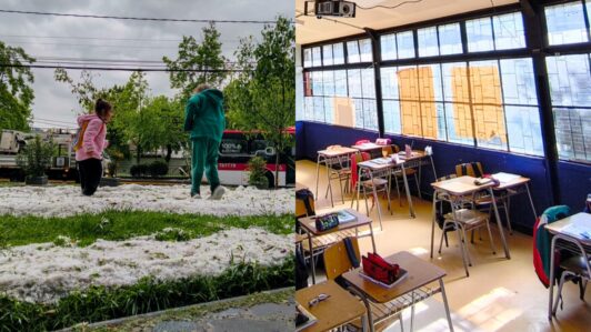 Suspenden clases este miércoles en colegios de Santiago, Ñuñoa, Providencia y Las Condes tras sistema frontal