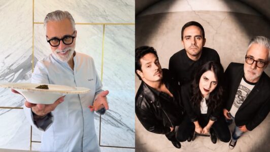 La faceta musical de Sergi Arola: El chef español lanza su primer disco con banda formada en Chile