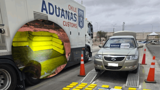 86 kilos de cocaína fueron decomisados en la frontera de Chacalluta: Aduanas encontró el cargamento gracias a camión escáner