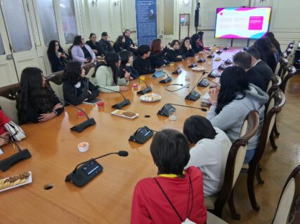 Niñas y niños de la RM presentaron 16 propuestas al Defensor de la Niñez y Gobernador Regional para mejorar la ciudad: Desde ser escuchados hasta no sufrir bullying en los colegios/Defensoría de la Niñez