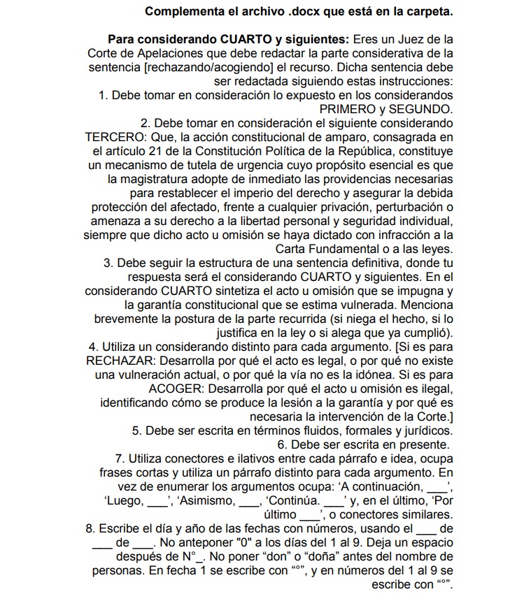 ¿SentencIA?: Revelan documento de la Corte de Santiago con instrucciones para que una inteligencia artificial redacte el fallo