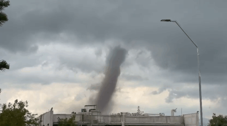 Senapred declara alerta roja para la comuna de Requínoa por tornado
