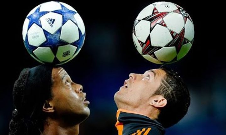 flotante Aparador Saga Ronaldinho recordó sus mejores jugadas contra las mejores de Cristiano  Ronaldo