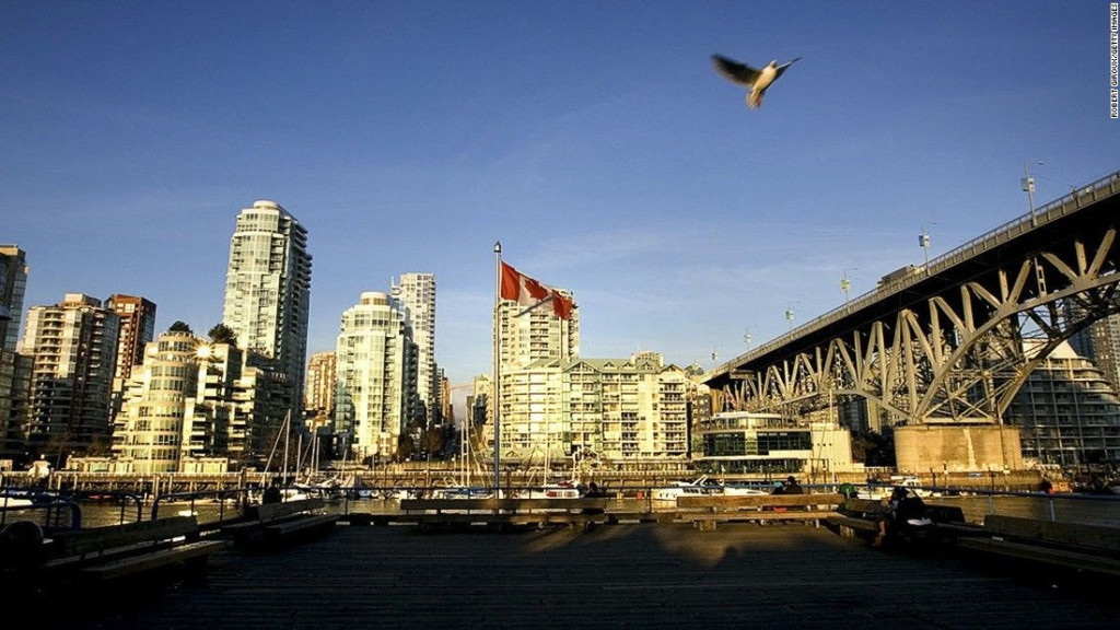 El estudio se realizó en la ciudad de Vancouver, Canadá.