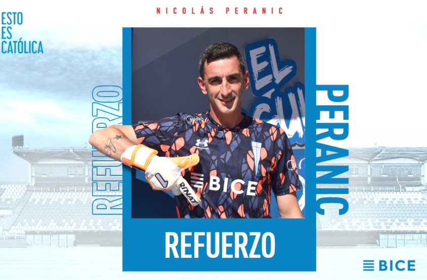 Universidad Católica oficializó el fichaje del arquero argentino