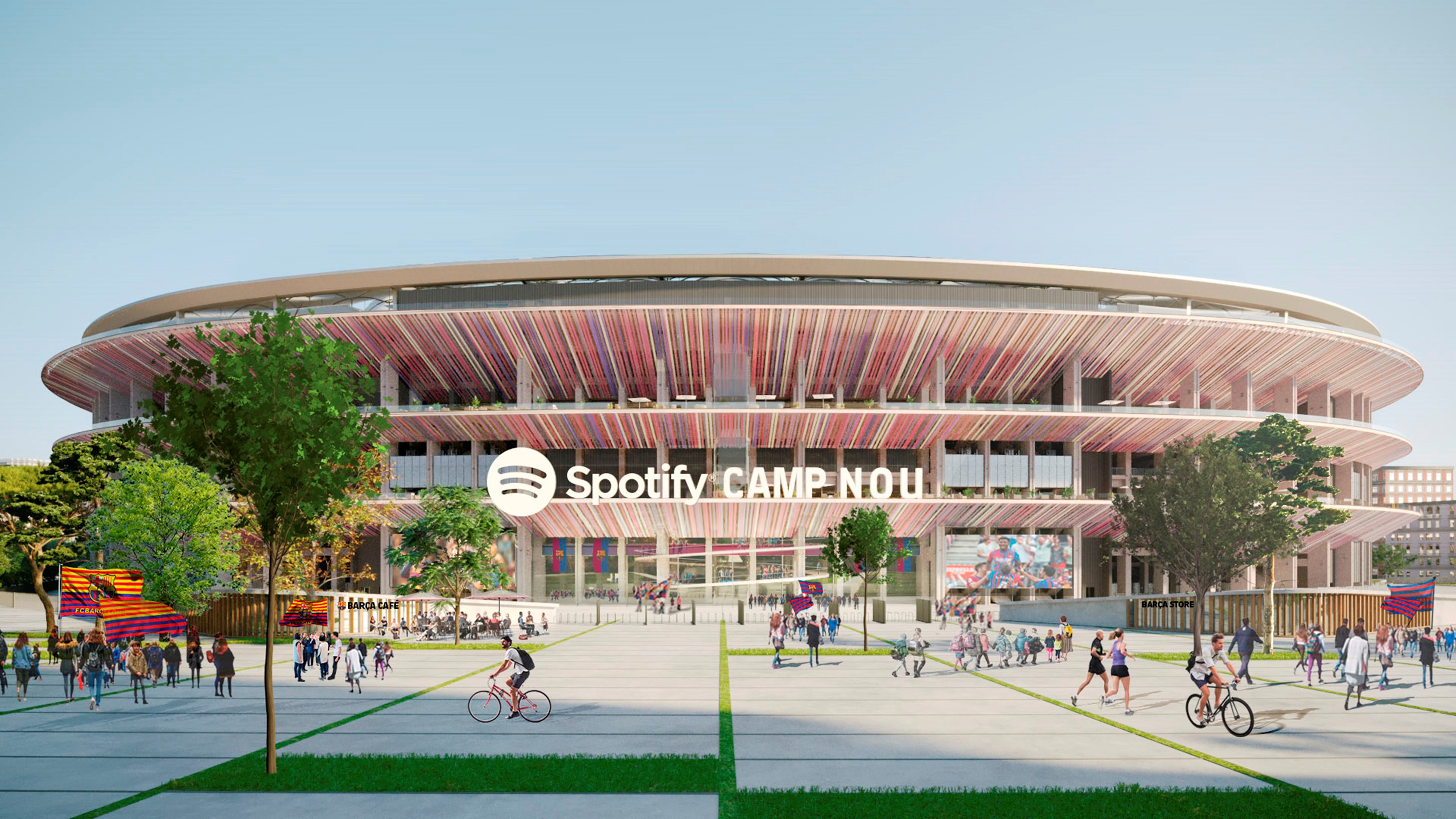 Por la remodelación de Camp Nou El Barcelona anunció que jugará en el